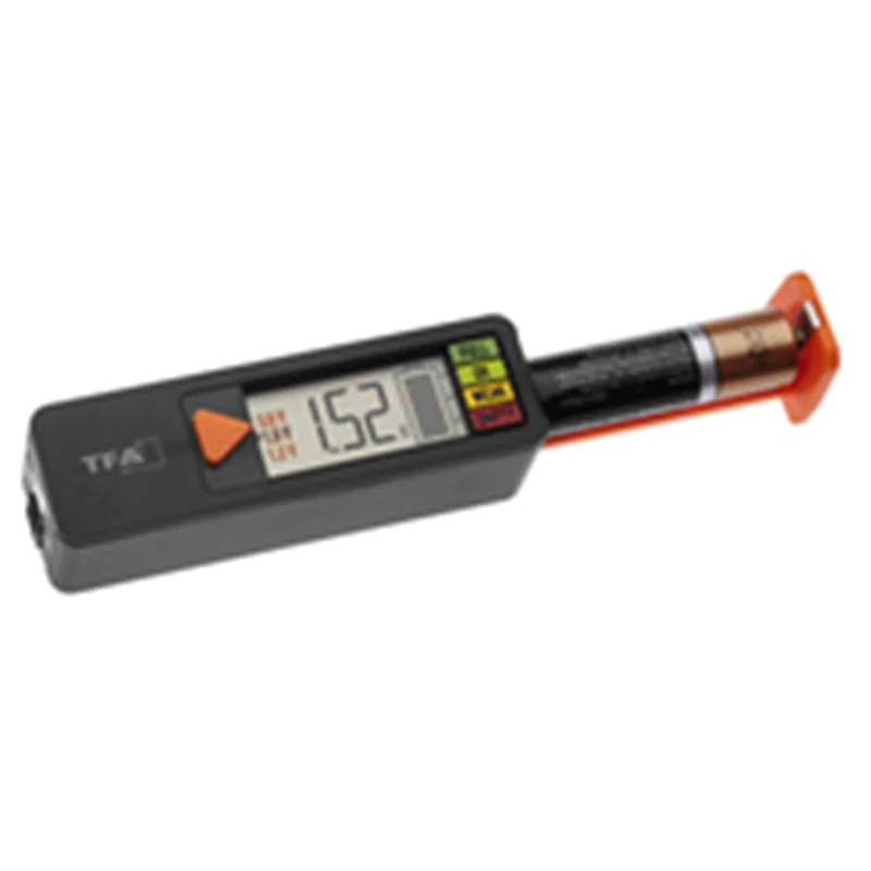 TFA Dostmann 98.1126.01, 1.5v, 9v, A, AA, AAA, C, D, Kunststoff, Schwarz