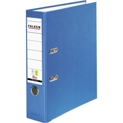 Falken Ordner S80 DIN A4 PP aqua 11286564