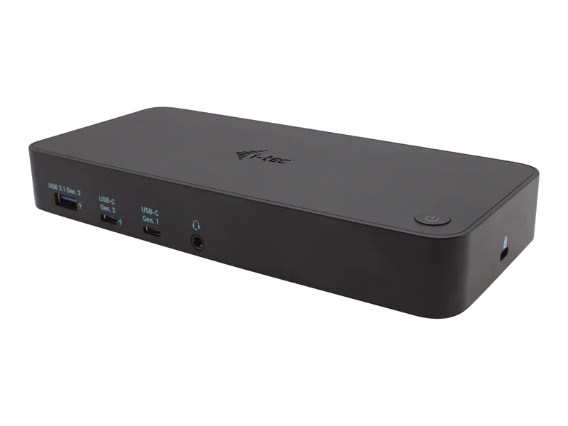 i-Tec - Dockingstation - USB-C / Thunderbolt 3 - DP, HDMI - 1GbE