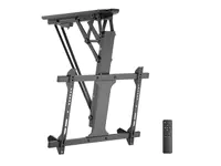 equip - Befestigungskit (Deckenhalterung) - flip down - für LCD-Display / Curved LCD-Display - motorisiert - Kunststoff, stainless steel - Schwarz - Bildschirmgröße: 81.3-177.8 cm (32"-70") - Deckenmontage