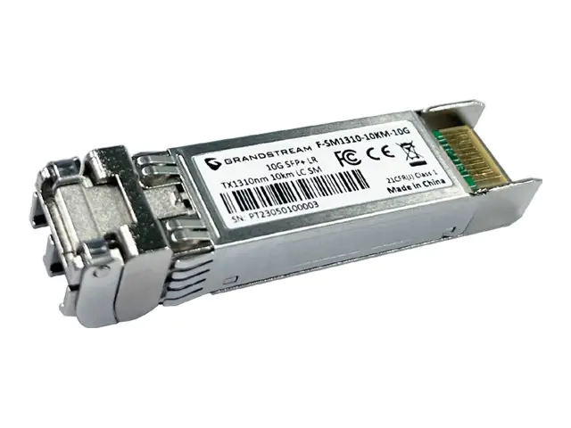 Grandstream - SFP+-Transceiver-Modul - 10GbE - 10GBase-LR - LC Single-Modus - bis zu 10 km - 1310 nm