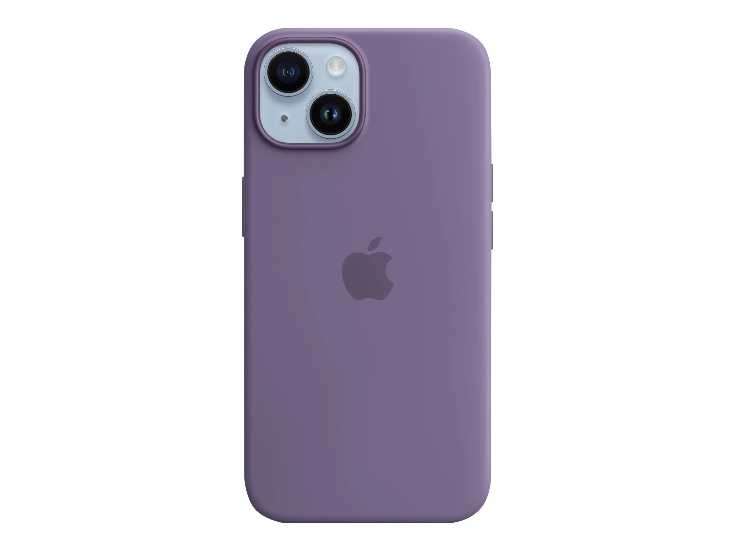 Apple - Hintere Abdeckung für Mobiltelefon - kompatibel mit MagSafe - Silikon - Iris - für iPhone 14