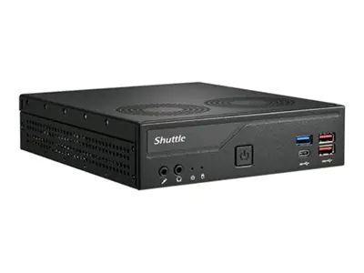 Shuttle Barebone slim DH770 Intel/SO-DDR5/black - Barebone - Intel Sockel 1700 (Core i)