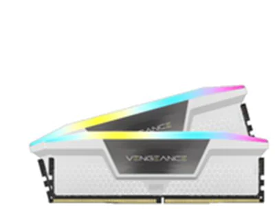 CORSAIR Vengeance RGB - DDR5 - Kit - 64 GB: 2 x 32 GB - DIMM 288-PIN - 5600 MHz / PC5-44800 - CL40 - 1.25 V - weiß