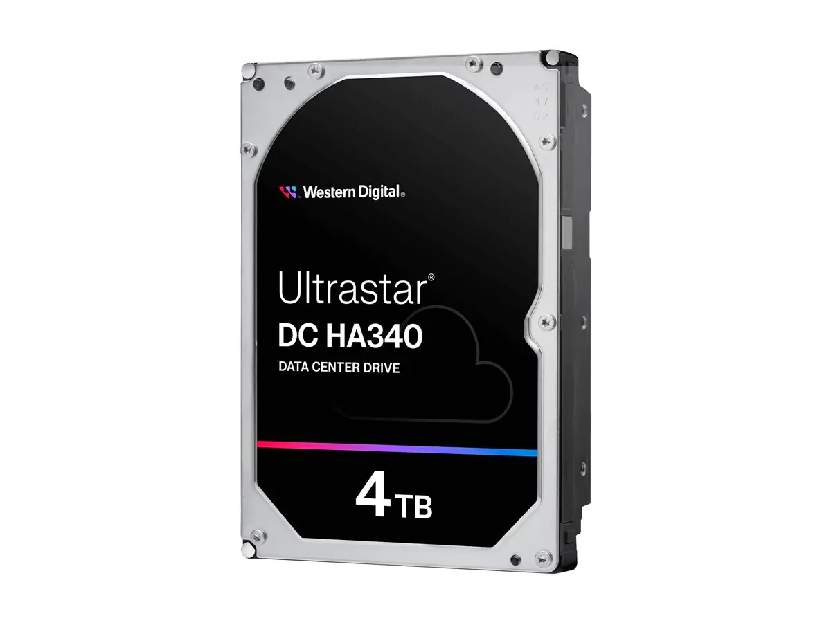WD Ultrastar DC HA340 WUS721204BLE6L4 - Festplatte - Datencenter - 4 TB - intern - 3.5" (8