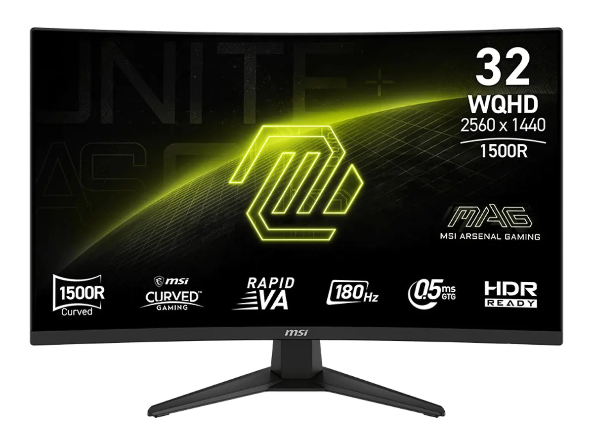 MSI MAG 321CQFDE E18 - LED-Monitor - gebogen - 81.3 cm (32") 9S6-3DE04T-002