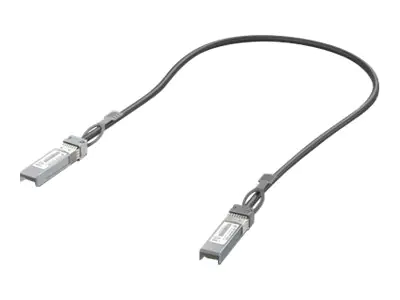 Ubiquiti - 10GBase Direktanschlusskabel - SFP+ zu SFP+ - 50 cm - 4.2 mm - passiv - Schwarz
