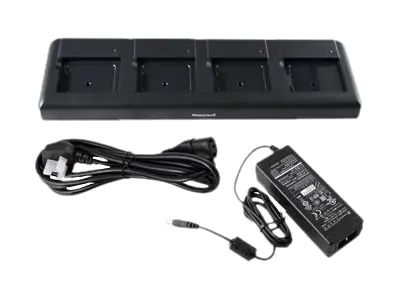 Honeywell Quad Battery Charger - Batterieladegerät - Ausgangsbuchsen: 4 - Europa - für P/N: BAT-EDA50K-1