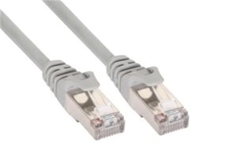 InLine - Patch-Kabel - RJ-45 (M) zu RJ-45 (M) - 2 m - SFTP - CAT 5e - Grau