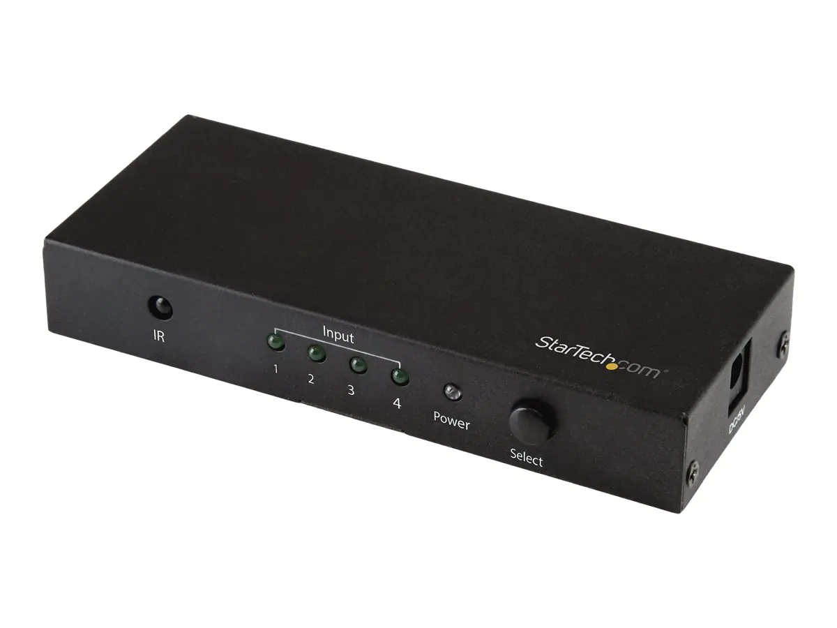 StarTech.com Startech 4 Port HDMI Automatic Switch - 4K HDMI VS421HD20