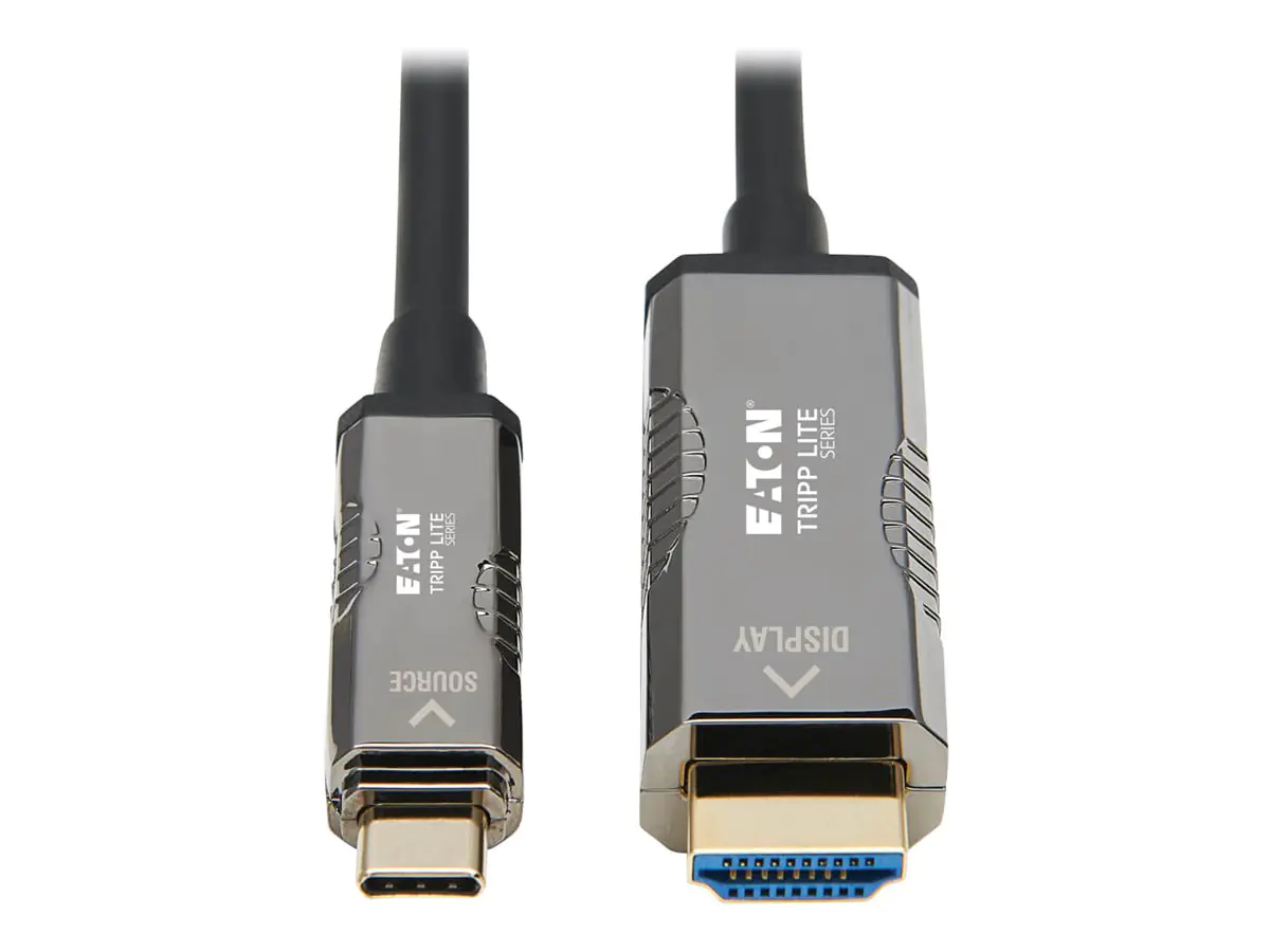 Eaton Tripp Lite Series High-Speed USB-C to HDMI Fiber Active Optical Cable (AOC)