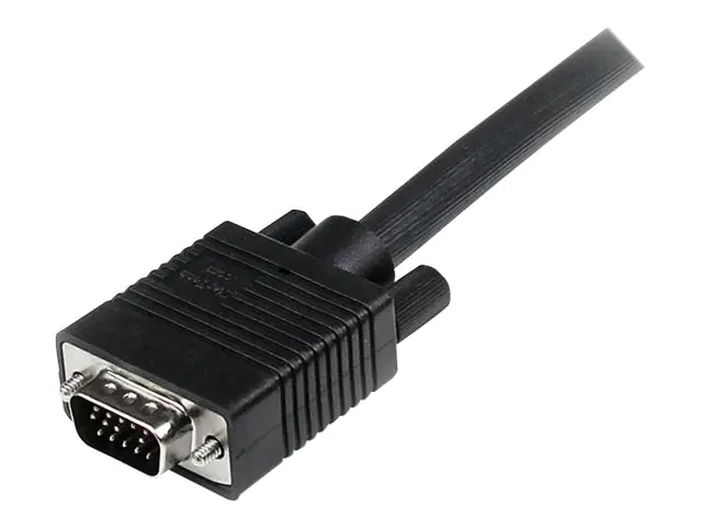 StarTech VGA High Resolution Monitor Kabel Coaxial - 1 x VGA (15 pin) (Stecker) 1 x VGA (15 pin) (Stecker) - Auflösung 1920x1200 - 25m - VGA-Kabel - HD-15 (VGA) (M) zu HD-15 (VGA) (M) - 25 m - geformt - Schwarz