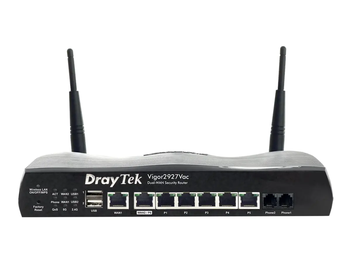 Draytek Vigor 2927VAC - Wireless Router Switch V2927VAC-DE-AT-CH