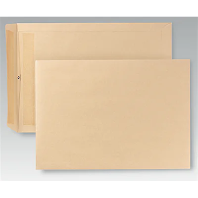 POSTHORN Versandtasche DIN B4 250 x 353 mm (B x H) ohne Fenster 110g/m² mit Selbstklebung Papier braun 250 St./Pack.