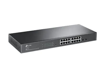 TP-LINK Omada SG2218 V1.2 - Switch - Smart - 16 x 10/100/1000 + 2 x Gigabit Ethernet SFP TL-SG2218