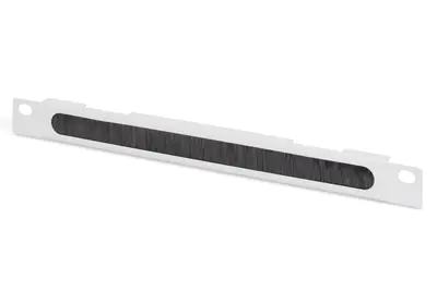 Digitus DN-10 ORG-1/2U - Kabelführungsplatte für Schaltschrank - Hellgrau, RAL 7035 - 0.5U - 25.4 cm (10")