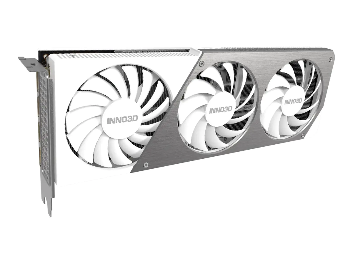 Inno3D GeForce RTX 4070Ti X3 OC - Grafikkarten - GeForce RTX 4070 Ti - 12 GB GDDR6X - PCIe 4.0 x16 - HDMI, 3 x DisplayPort - weiß