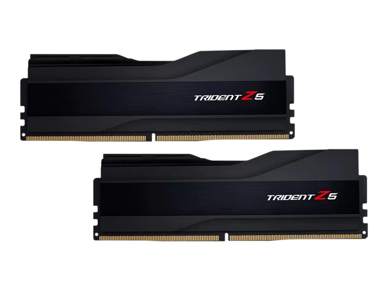 G.Skill Trident Z5 - DDR5 - Kit - 64 GB: 2 x 32 GB - DIMM 288-PIN - 6000 MHz / PC5-48000 - CL32 - 1.4 V - ungepuffert - non-ECC - mattschwarz