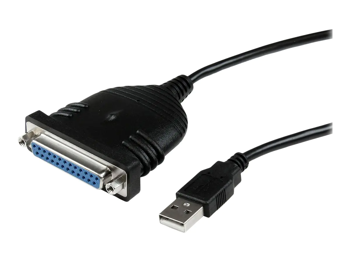 StarTech USB auf Parallel Adapter Kabel 1,8m - Centronics / DB25/ IEEE1284 Druckerkabel zu USB - Stecker / Stecker - Parallel-Adapter - USB 2.0 - IEEE 1284