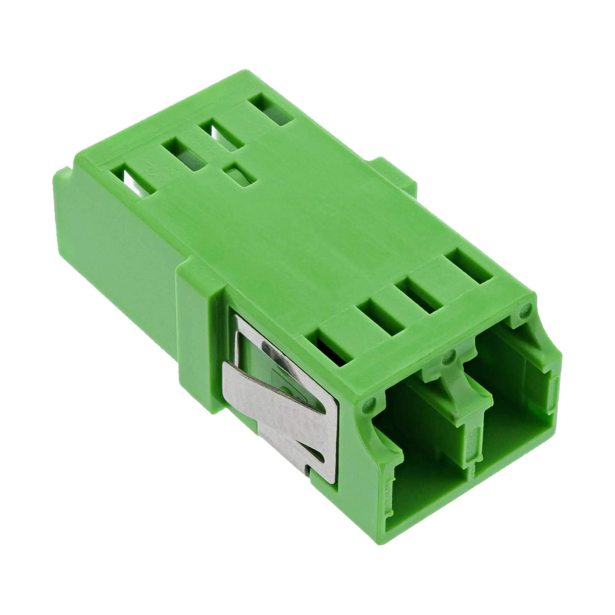InLine LWL Kupplung Duplex LC/LC singlemode gruen Keramik-Huelse