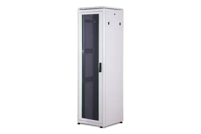 Digitus Unique DN-19 42U-6/6-1 - Schrank Netzwerkschrank - Hellgrau, RAL 7035 - 42HE - 48.3 cm (19")