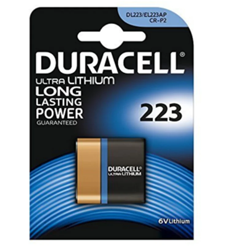 Duracell DL 223 - Batterie CR-P2 - Li - 1400 mAh