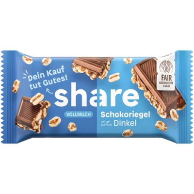 share Schokoriegel 20 x 45 g/Pack.