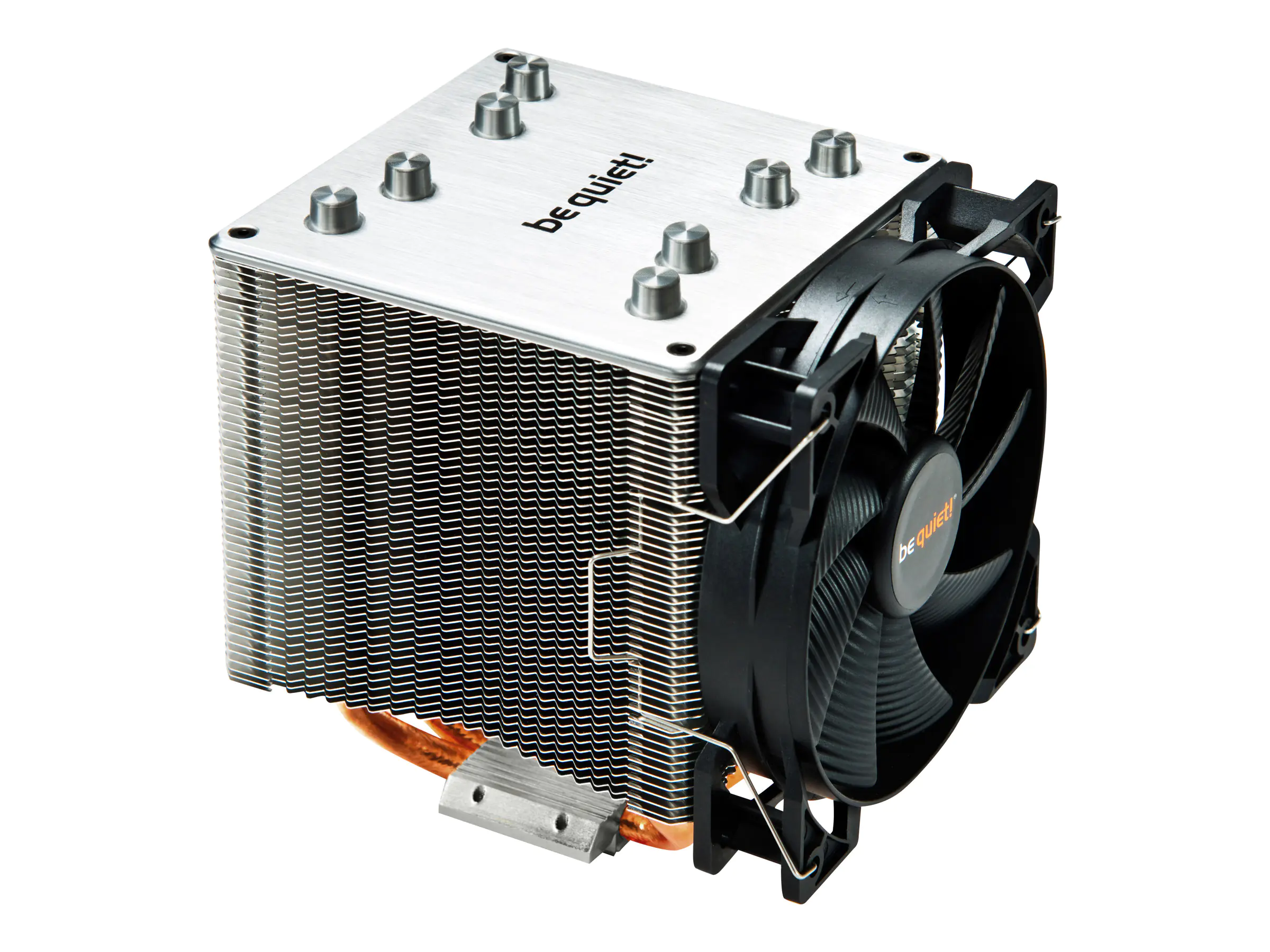 be quiet! SHADOW ROCK 2 - Prozessor-Luftkühler - (für: Socket 754, Socket 940, LGA775, Socket 939, LGA1156, AM2, AM2+, LGA1366, AM3, LGA1155, AM3+, LGA2011, FM1, FM2, LGA1150) - Aluminium mit Kupferbasis - 120 mm