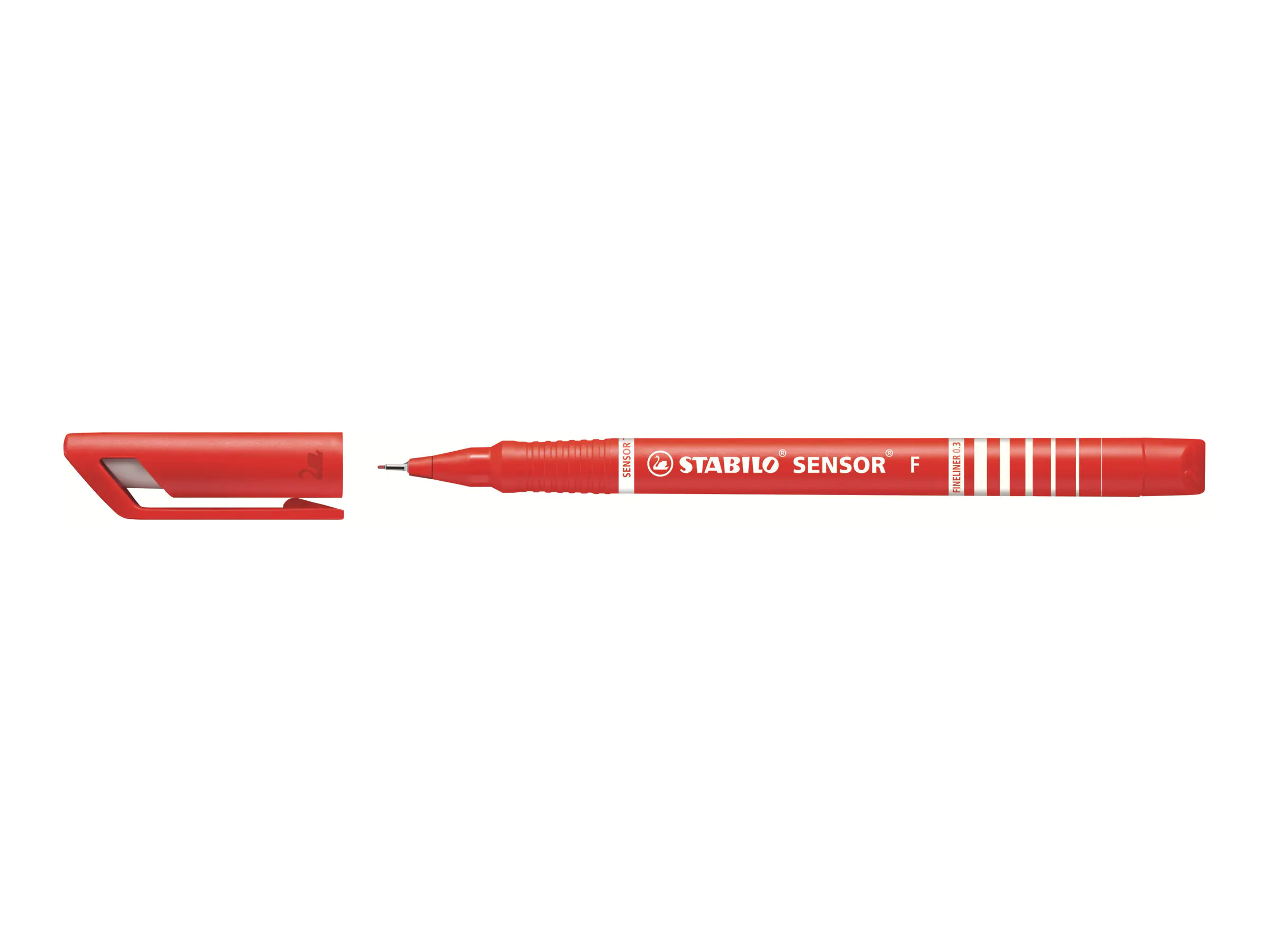 STABILO SENSOR - Fineliner - Rot - 0.3 mm - fein 189/40
