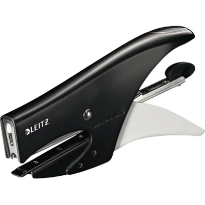 Leitz Heftzange WOW P2, No. 10 fest 15 Bl. (80 g/m²) Metall schwarz