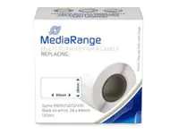 MEDIARANGE ge Schriftband 28x89mm schw/weiß Dymo 99010/S0722370 130Stk