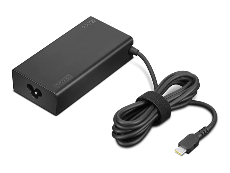 Lenovo - USB-C Netzteil - Wechselstrom 100-240 V - 100 Watt - Schwarz