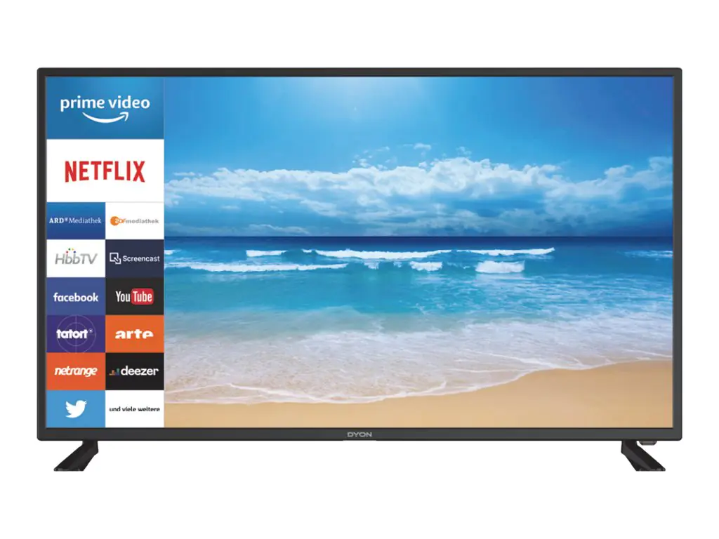 DYON Smart 43 XT - 109.2 cm (43") Diagonalklasse (108 cm (42.5") sichtbar) LCD-TV mit LED-Hintergrundbeleuchtung - Smart TV - 1080p 1920 x 1080
