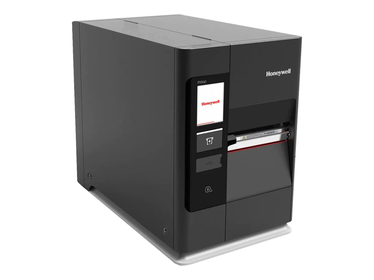Honeywell PX940V - Etikettendrucker - Thermodirekt / Thermotransfer - Rolle (11,4 cm) - 203 dpi - bis zu 350 mm/Sek. - USB 2.0, LAN, NFC, USB 2.0-Host, RS232 - Rückspulgerät