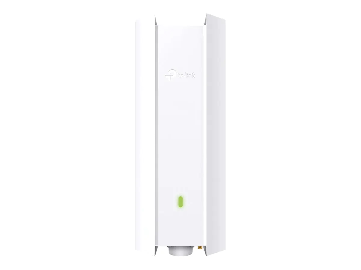 TP-Link Omada EAP623-Outdoor HD V1 - Accesspoint - 1GbE - Wi-Fi 6 - 2.4 GHz, 5 GHz - Cloud-verwaltet - Wand-/Stabmontage