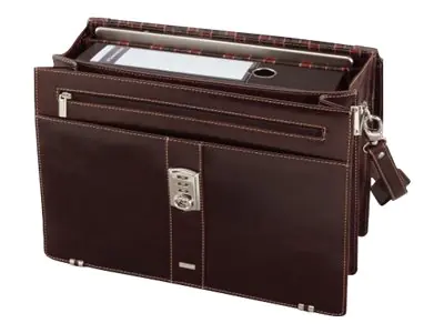 Alassio MONACO - Notebook-Tasche - dunkelbraun, Antique