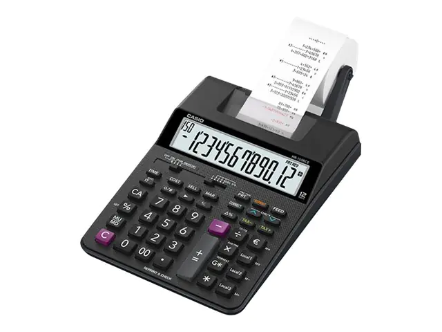 Casio HR-150RCE - Druckrechner - LCD - 12 Stellen