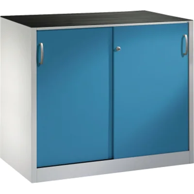 C+P Werkzeugschrank 206609S10057 Schiebetür 1000x1200x600mm lgr/lbl