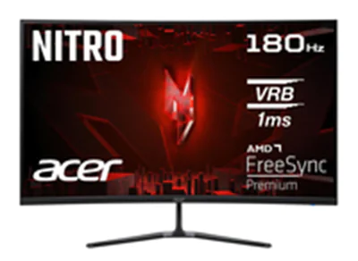 Acer Nitro ED320QRS3bmiipx 8 cm 31.5 Zoll schwarz FullHD VA Curved AMD Free-Sync