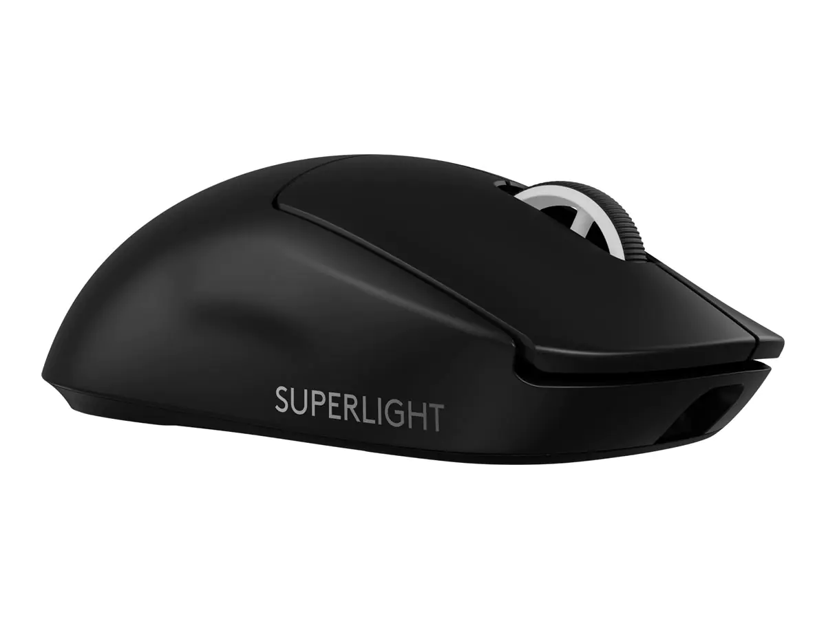 Logitech G PRO X SUPERLIGHT 2 - Maus - Gaming - optisch - 5 Tasten - kabellos - 2.4 GHz - USB Logitech LIGHTSPEED Empfänger - Schwarz