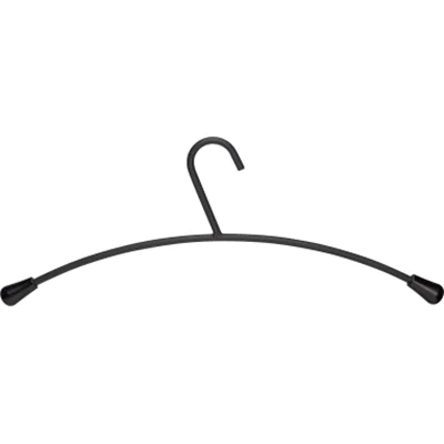 Jakob Maul GmbH MAUL Kleiderbügel Metall, Stahl, Schwarz, Kein Muster, 460 mm, 190 mm, 5 Stück(e) 9452090