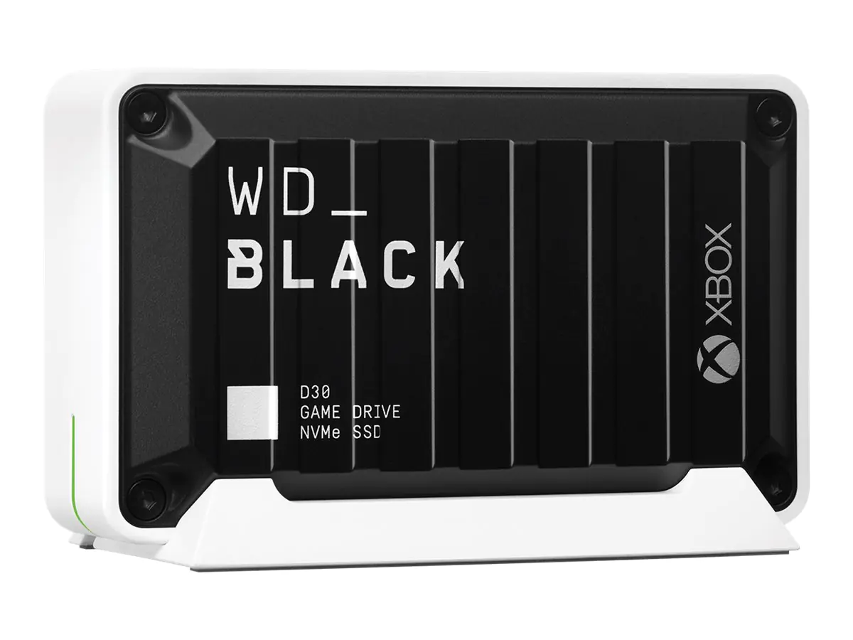 WD_BLACK D30 for Xbox WDBAMF0010BBW - SSD - 1 TB - extern (tragbar) - USB 3.0 (USB-C Steckverbinder) - Schwarz