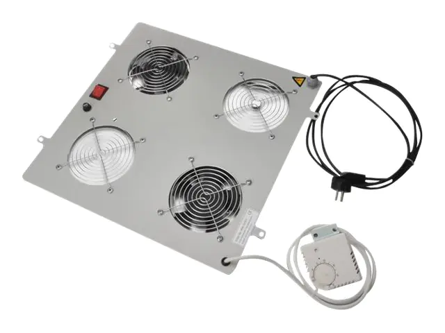 DIGITUS Dachlüftereinheit für Unique & Unique Light Netzwerkschränke und Unique Server-N Serverschränke DN-19 FAN-2-N