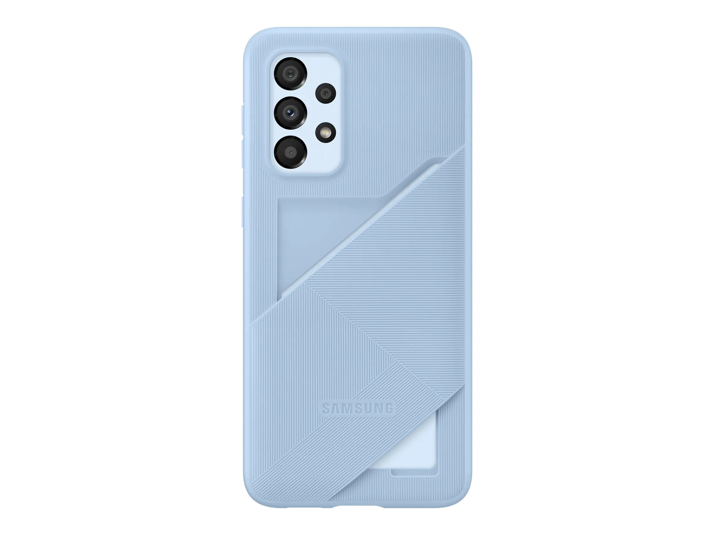 Samsung EF-OA336 - Hintere Abdeckung für Mobiltelefon - Thermoplastisches Polyurethan (TPU) - Arktisches Blau - für Galaxy A33 5G