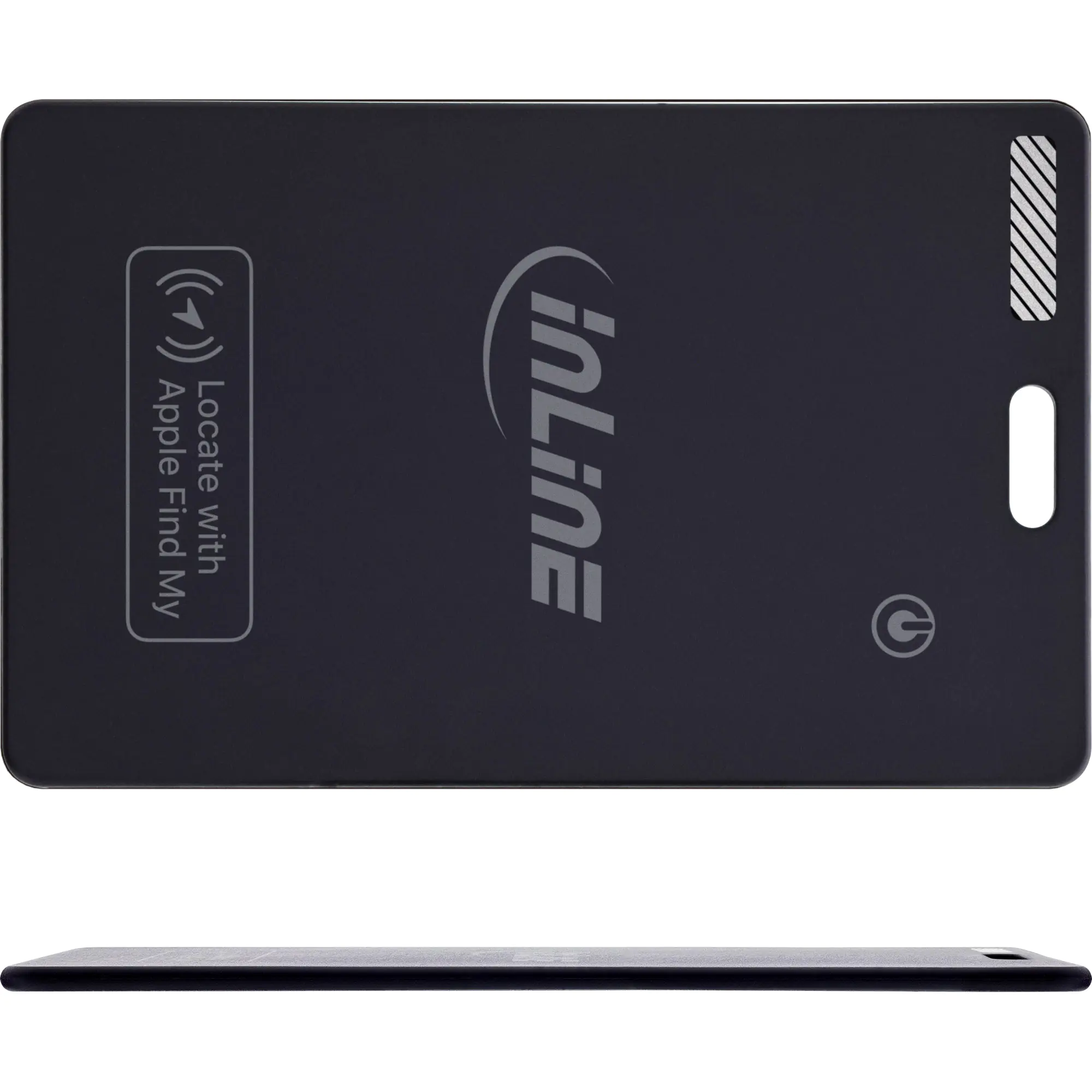 InLine Wallet Finder - smarte Karte für die Geldbörse - Qi-Aufladung,100mAh - IPX5