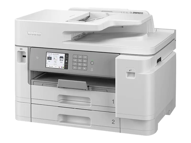 Brother MFC-J5955DW - Multifunktionsdrucker - Farbe - Tintenstrahl - A3/Ledger (Medien) - bis zu 25 Seiten/Min. (Kopieren) - bis zu 30 Seiten/Min. (Drucken) - 600 Blatt - 33.6 Kbps - USB 2.0, LAN, Wi-Fi(n), NFC, USB 2.0-Host
