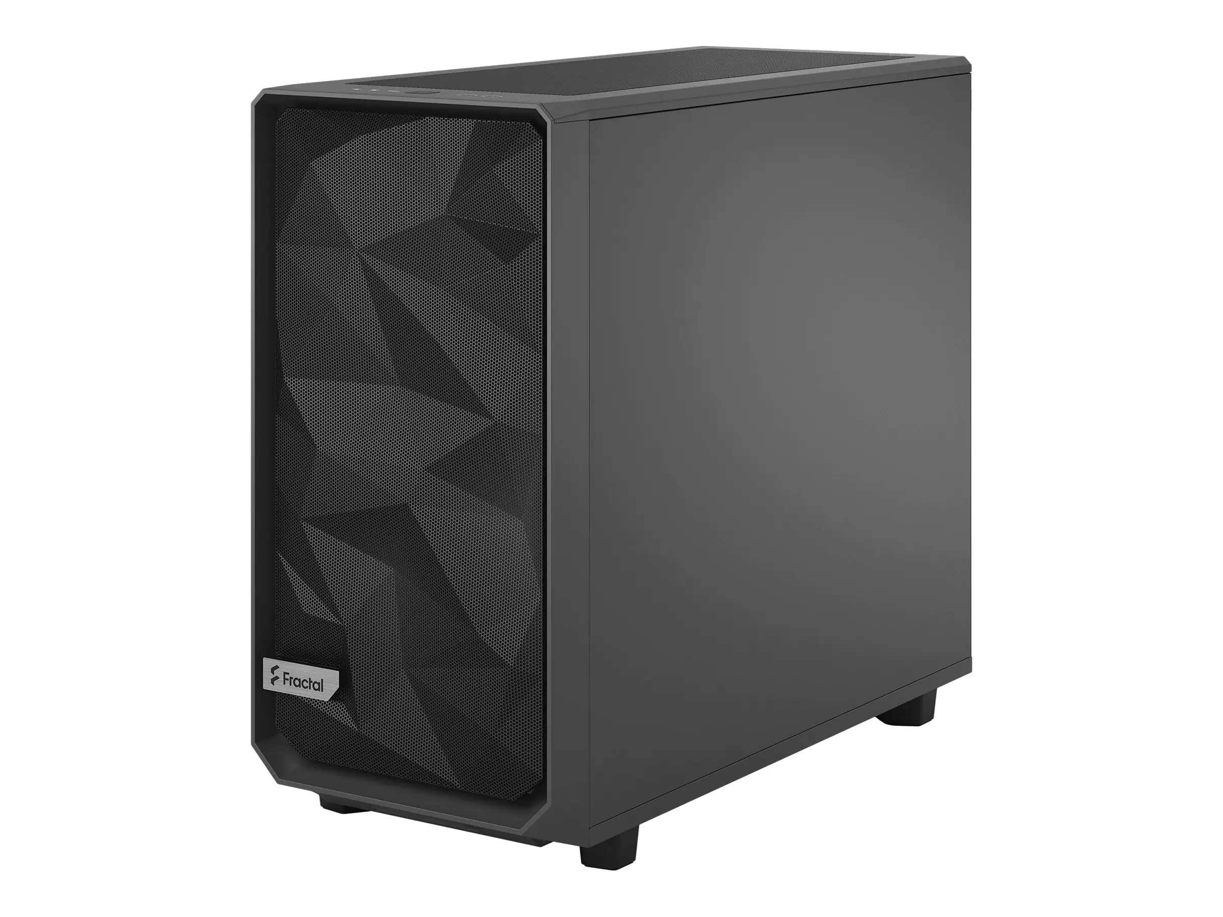 Fractal Design Meshify 2 - Tower - E-ATX - Seitenteil mit Fenster (gehärtetes Glas) - keine Spannungsversorgung (ATX) - Grau - USB/Audio