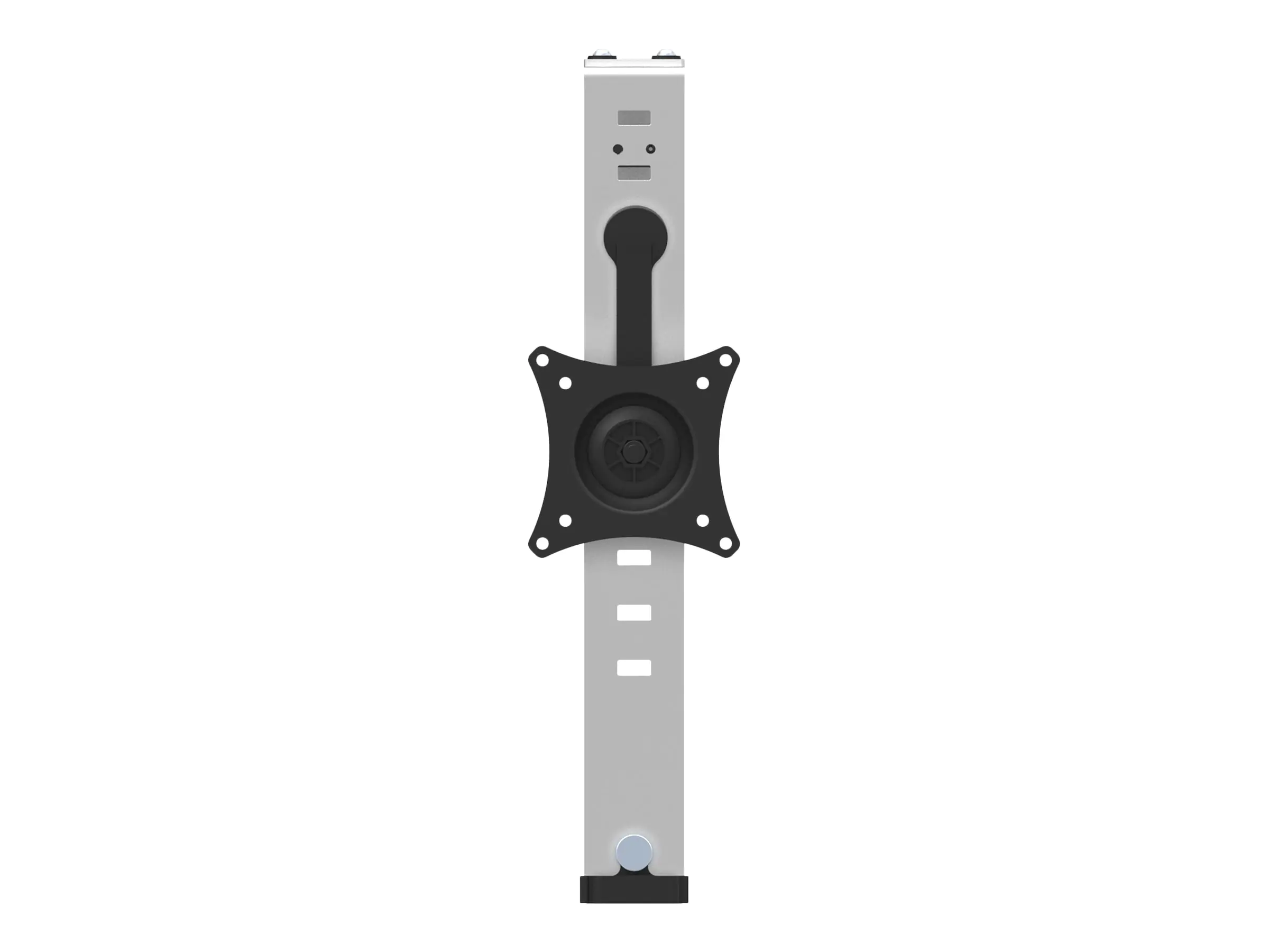 StarTech Cubicle(Arbeitsnische) Monitor Halterung - Arbeitskabine Wandmontage(hängend) Monitorarm - bis zu 34" VESA Monitore(bis 8 kg) - höhenverstellbar, drehbar, schwenkbar (ARMCBCLB) - Klammer - für Monitor - Kunststoff, Stahl - Silber - Bildschirmgröß