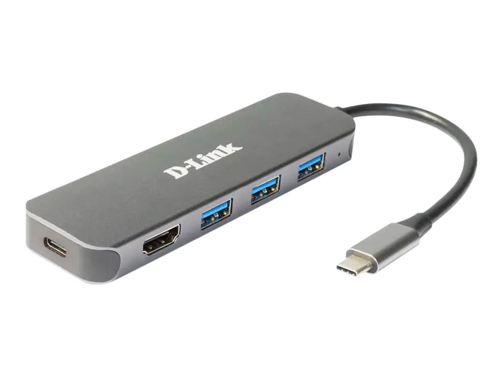 D-Link DUB-2333 - Dockingstation - USB-C / Thunderbolt 3 - HDMI