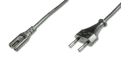 ASSMANN - Stromkabel - power IEC 60320 C7, Eurostecker zu Eurostecker (M) - 1.8 m